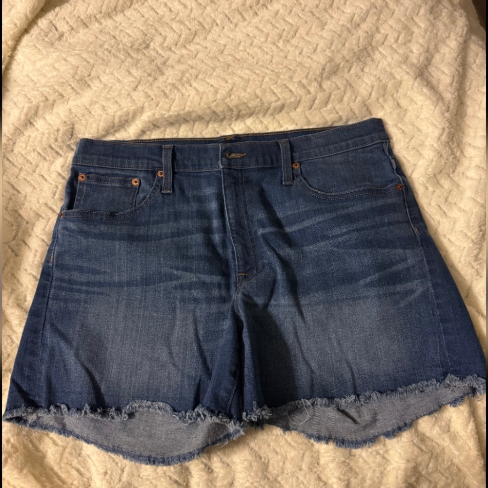 Women's Blue Denim Shorts